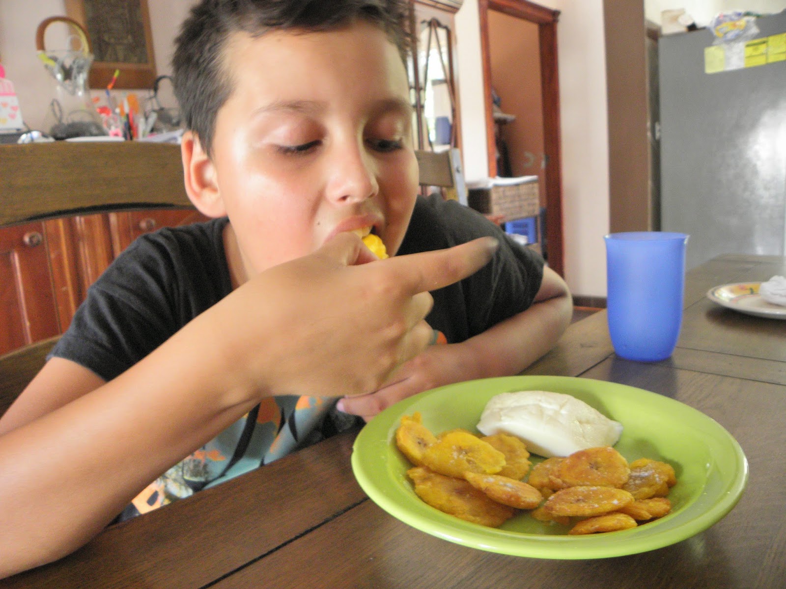 Ecuador Joannan silmin Ecuador in my eyes Fried Green Plantain