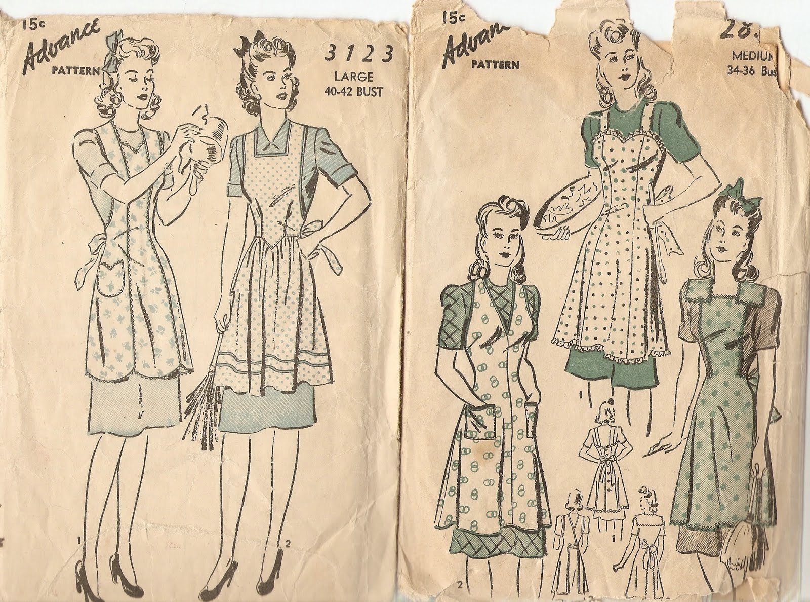 Vintage Apron Patterns Simple Decorating Vintage Apron Patterns Simple Decorating