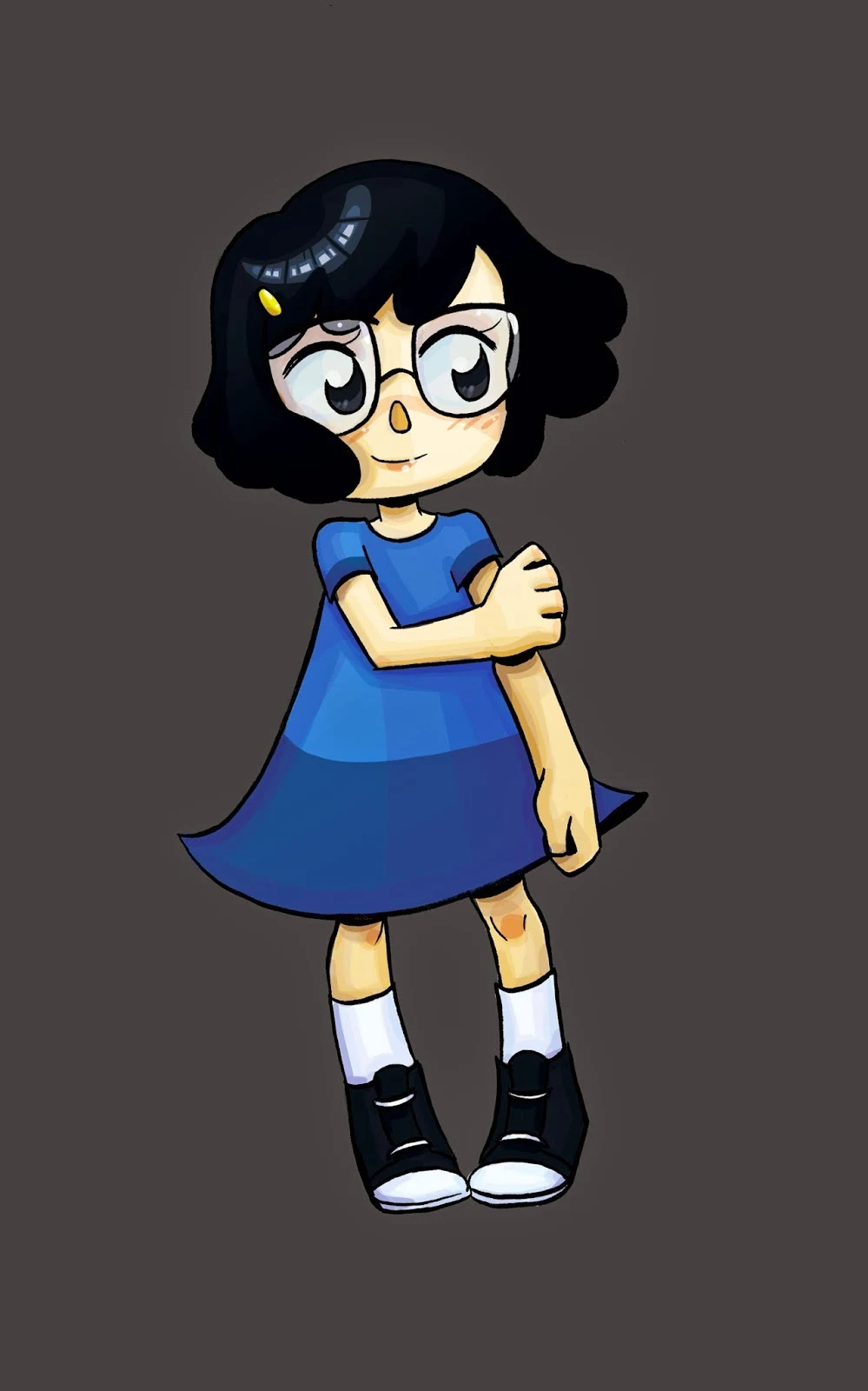 Tina Belcher, Shoujo Tina Belcher, Digital coloring, coloring with the Surface Pro 3, Nattosoup, Becca Hillburn