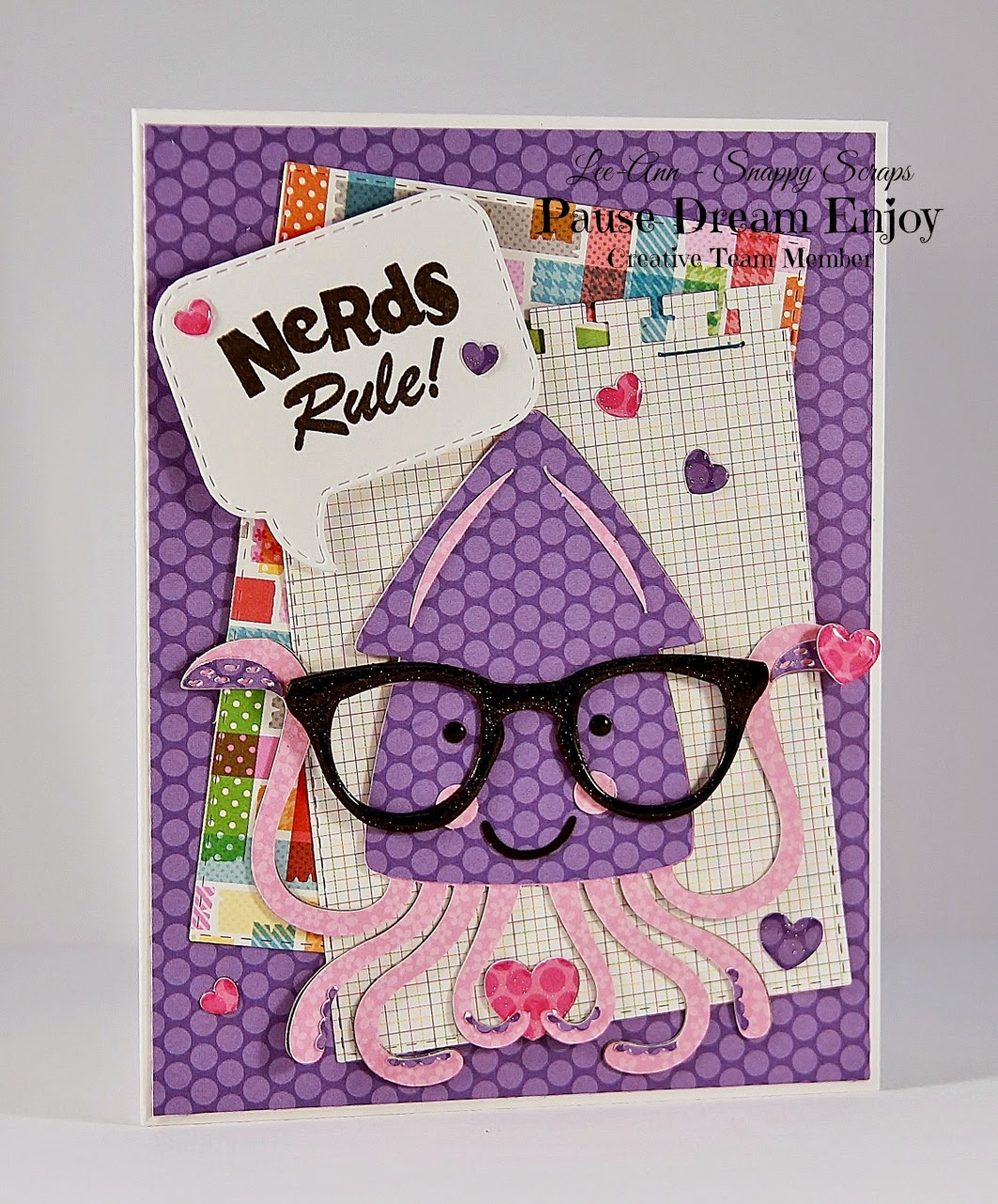 Snappy Scraps PDE Linky ChallengeNerds Rule!