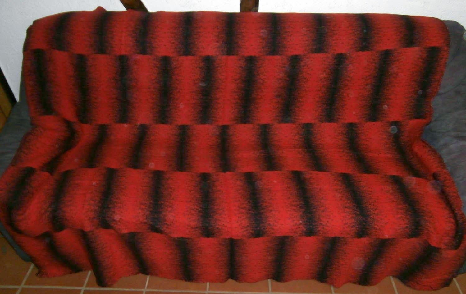 Vintage Retro Blankets Museum Blankets from the '50s, '60s and '70s a