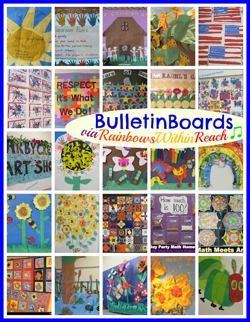 photo of: RoundUP of Bulletin Boards for all Seasons with RainbowsWithinReach