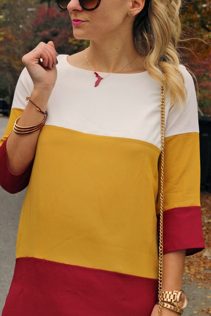 Bedazzles After Dark Game Day Outfit and Gold Glam