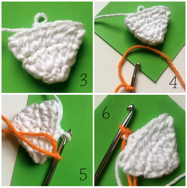 Zip It Zippers Meg's Crochet Candy Corn Zipper Pouch Tutorial
