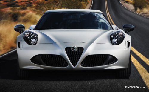 Alfa Romeo 4c Launched Fiat 500 Usa Alfa Romeo Launched Their Spectacular 4c Sports Car Today At The Geneva Motor Show Deliveries Of New Will Begin In Us By End