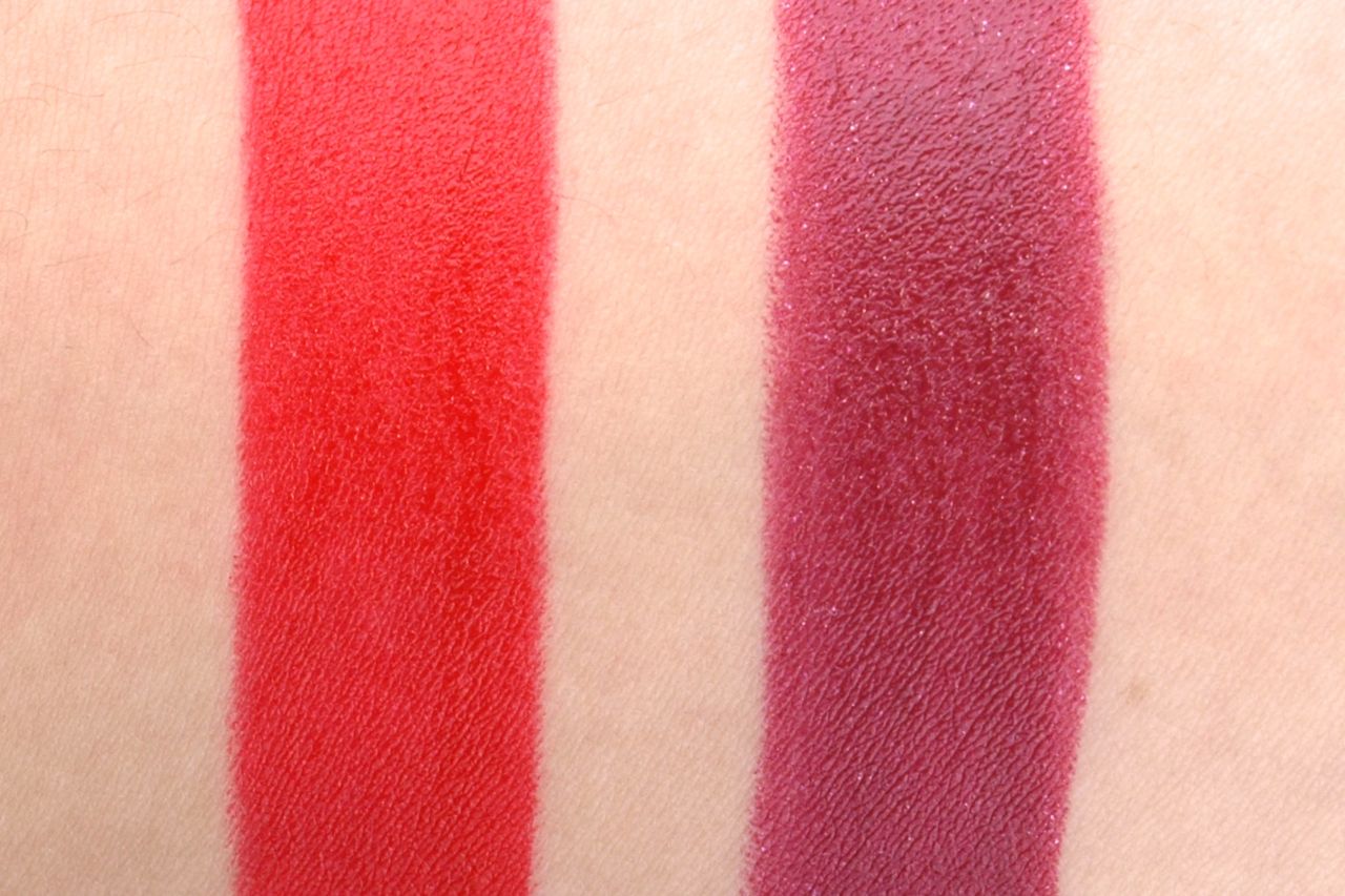 Revlon Ultra HD Lipstick in "Gladiolus" & "Iris": Review and Swatches