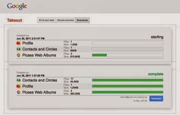 backup dos dados google google-takeout-backup