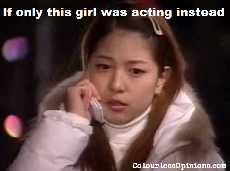 Young BoA in a sitcom many many years ago. Kwon BoA in Golbaengi sitcom meme
