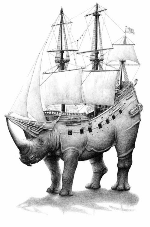 Redmer Hoekstra desenhos ilustrações surreais bizarros animais mesclados misturados criaturas Redmer Hoekstra desenhos ilustrações surreais bizarros animais mesclados misturados criaturas