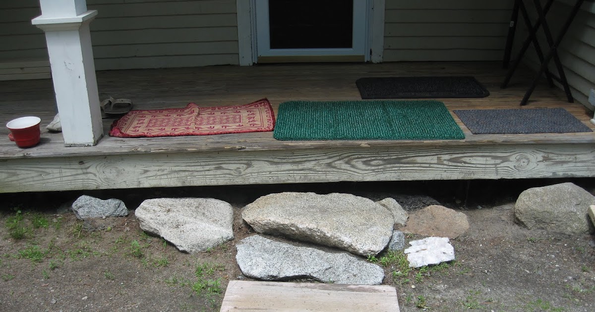 Androscoggin Bloggin How to Move a Large Granite Block (and install a