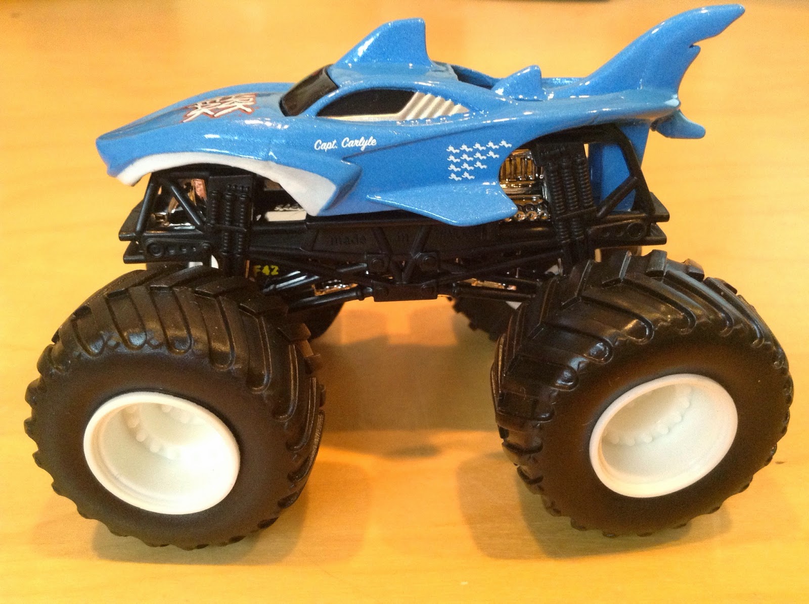 Julian's Hot Wheels Blog: Shark Wreak Monster Jam Truck