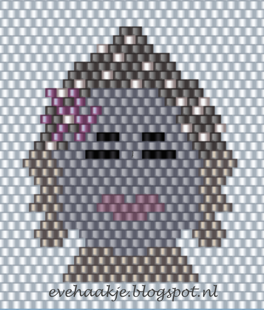 Haken en Kralen Buddha beads pattern