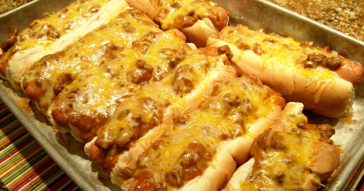 South Your Mouth Baked Chili Cheese Dogs