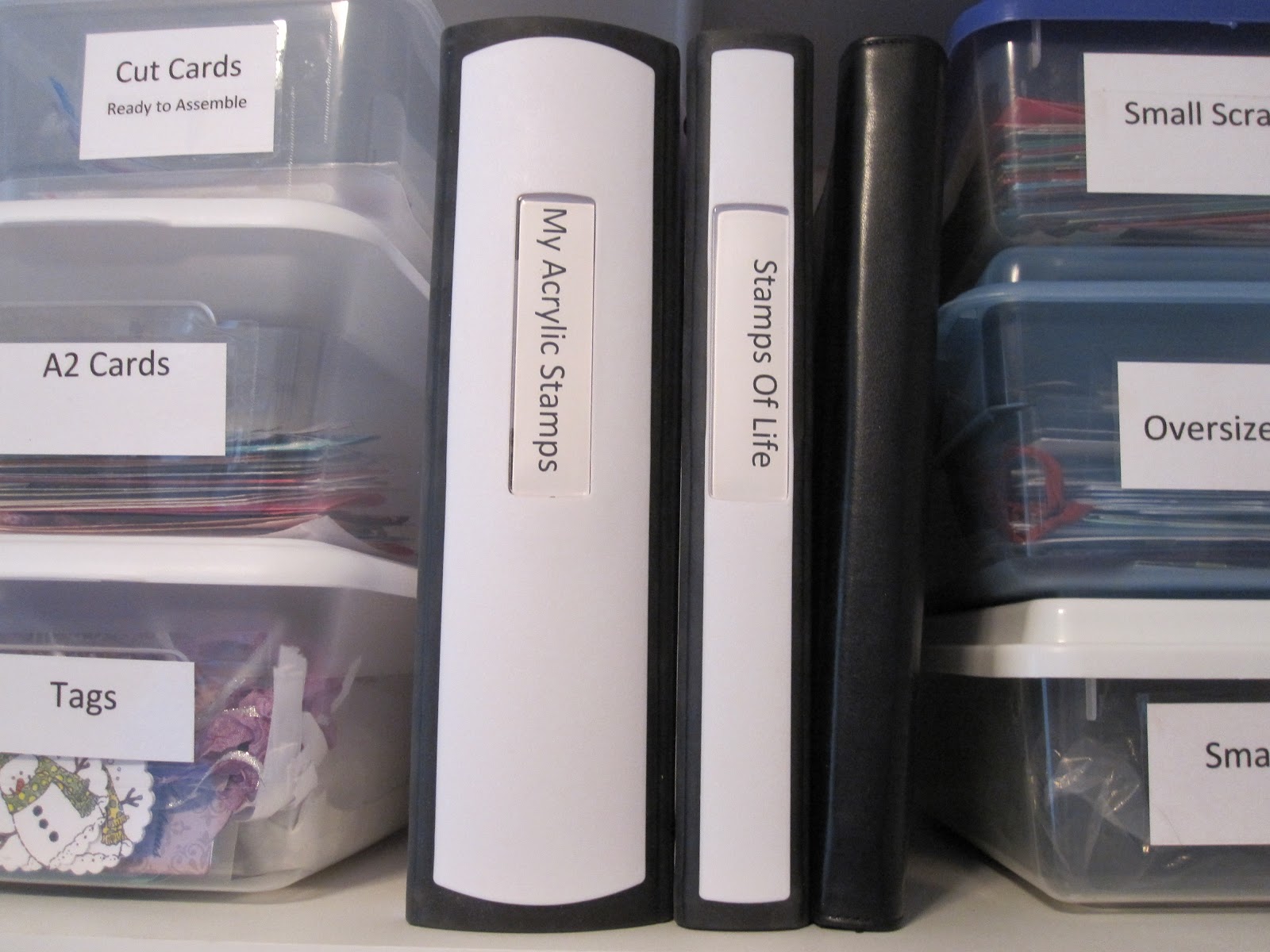 She's a Sassy Lady Organizing Your Acrylic Stamps To Fit In Small Area