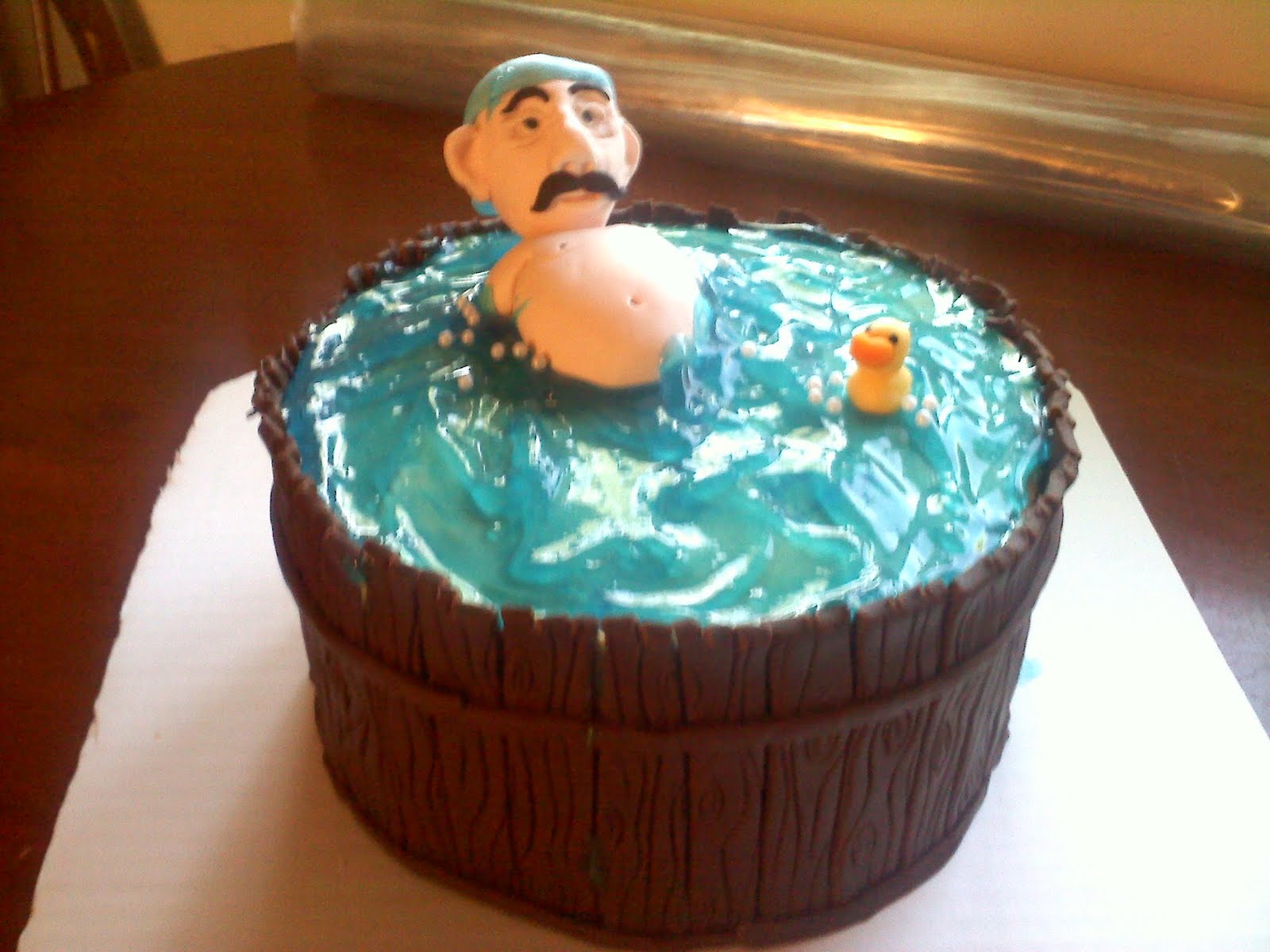 Hot Tub Cake