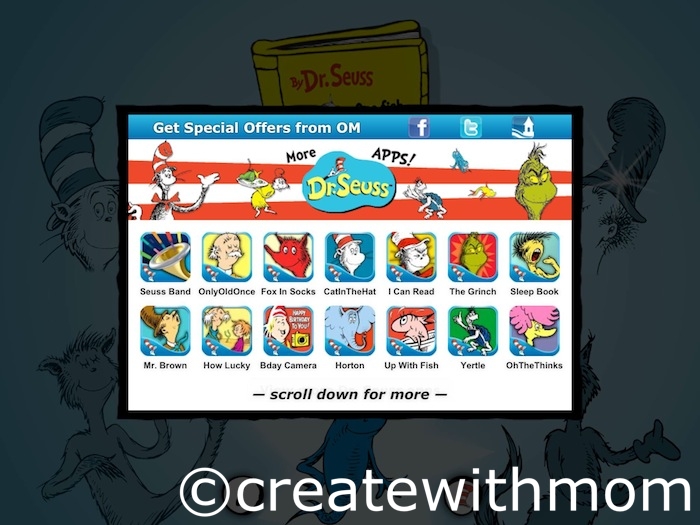 Create With Mom Collection Of Dr Seuss Digital Media Books For