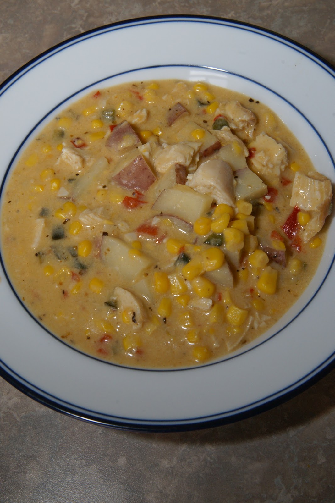 Savory Sweet and Satisfying Chipotle Chicken and Corn Chowder