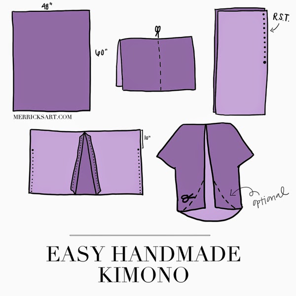 Little Did You Know...: Friday Quick 'Fix': DIY Kimono