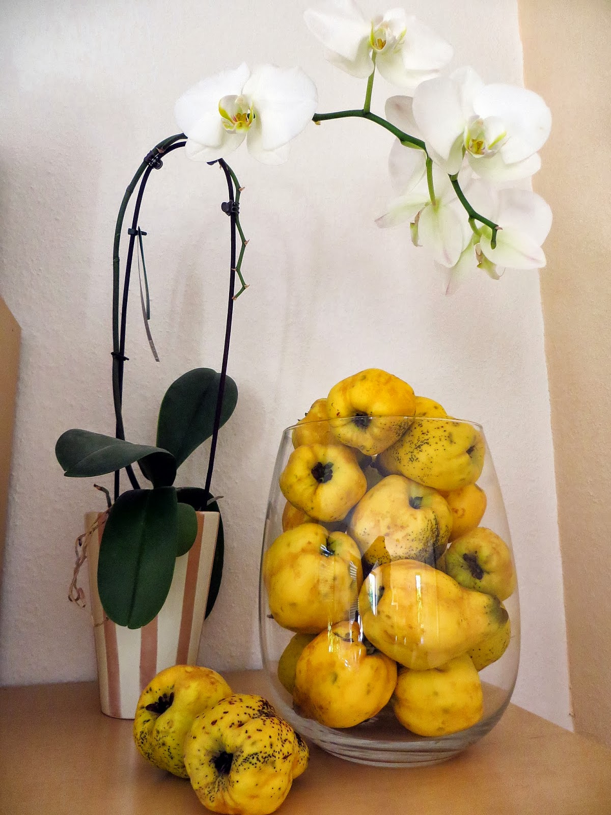 Das Leben findet heute statt: Quitten erst Deko dann Marmelade