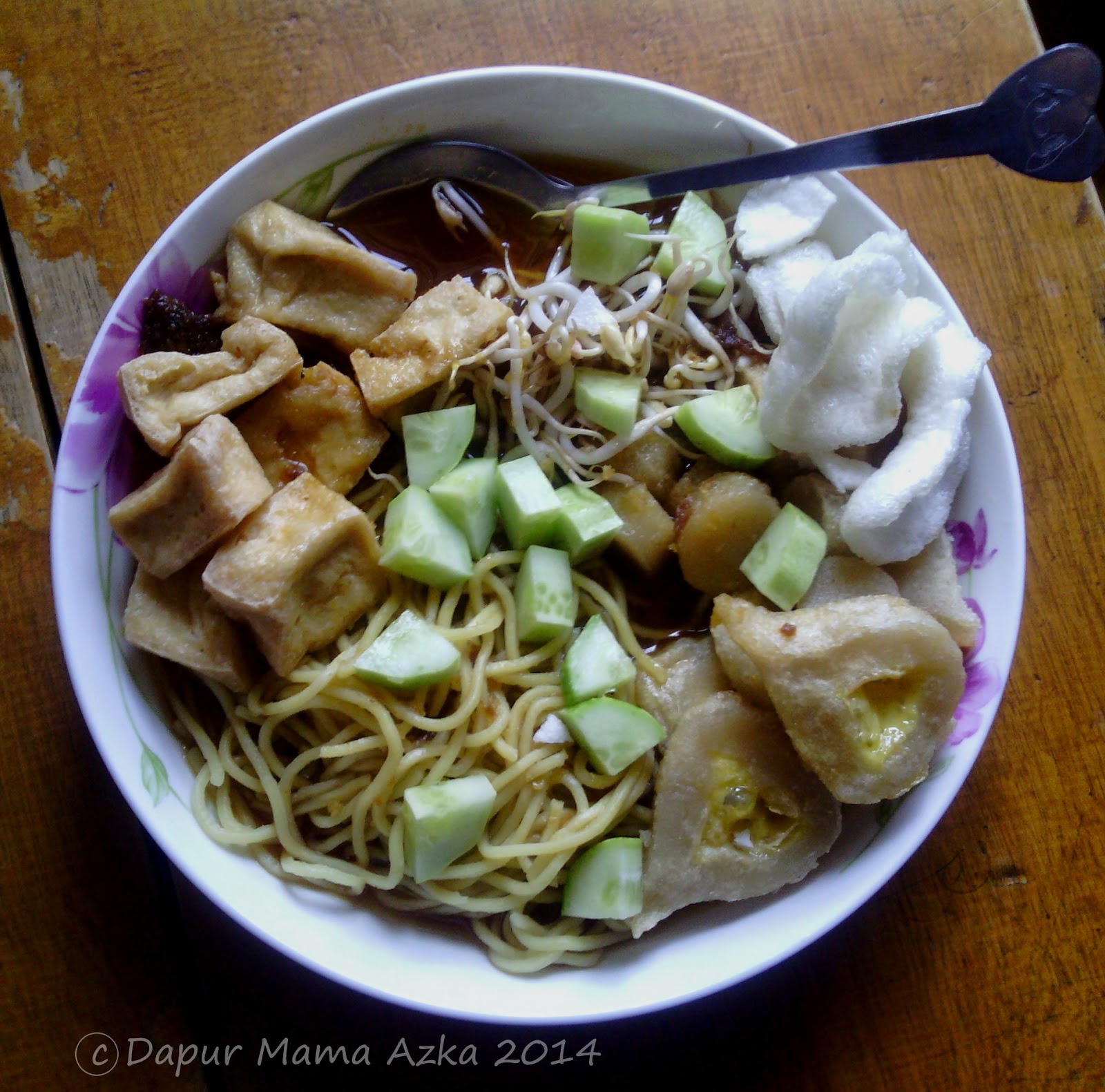 Rujak Mie Uenake Com Resep Ala Dapur Mama Azka
