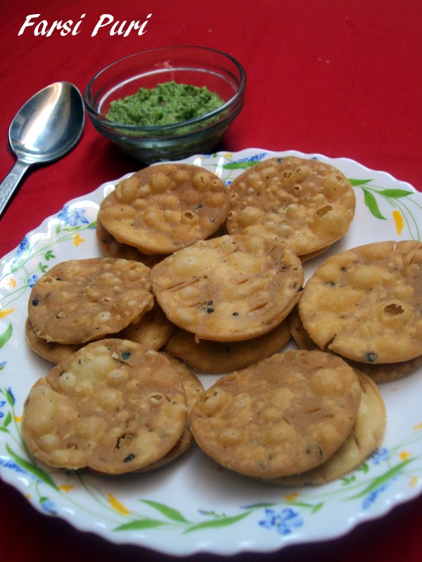 Recipe of Farsi Puri How to Make Farsi Puri VegRecipeWorld