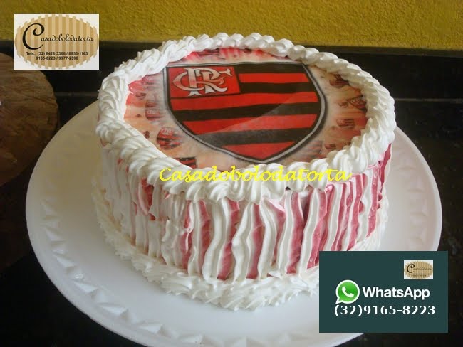 BOLO DO FLAMENGO ANIVERSÁRIO DO PAI DA ALESSANDRA