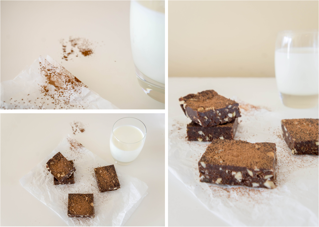 Smart Cookie Raw "Brownies" or The Best Healthy Snack Bar