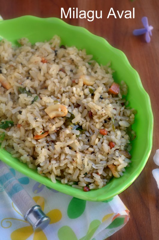 Nalini'sKitchen Milagu Aval/Rice Flakes Flavored with Black pepper