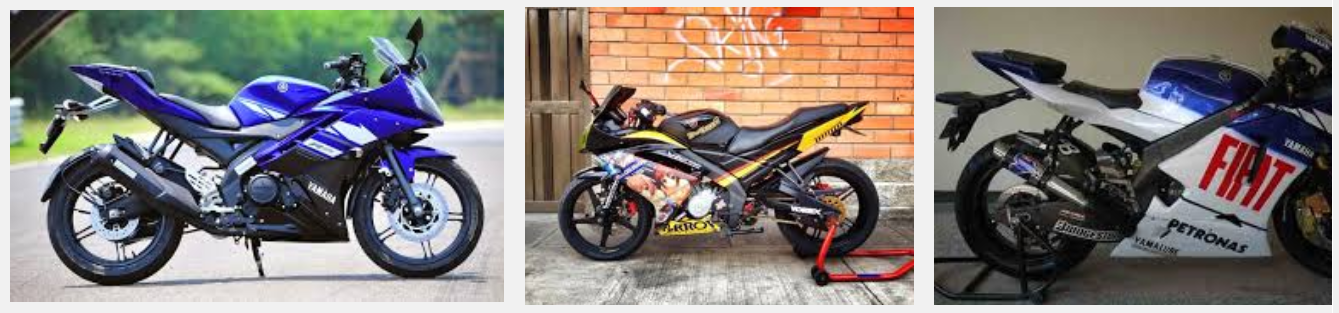 Modifikasi yamaha r15 warna merah putih hitam ceper keren terbaru 2014