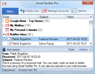 Software Pemberitahu Email Masuk pada Gmail