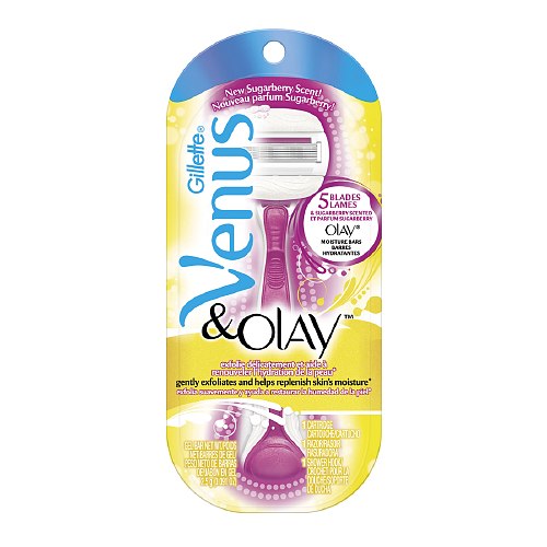 Drugstore Buy of the Week - Gilette Venus + Olay Exfoliating Razor Kit, Sugarberry Scent (Plus Chrissy Teigen Bridal Shower sneak peek!)