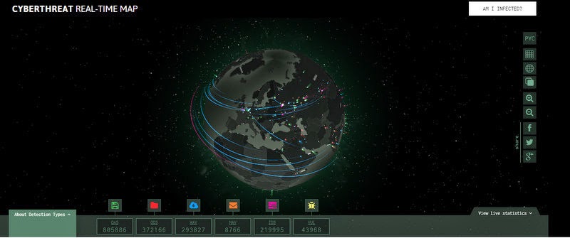 kaspersky cybermap kaspersky cybermap