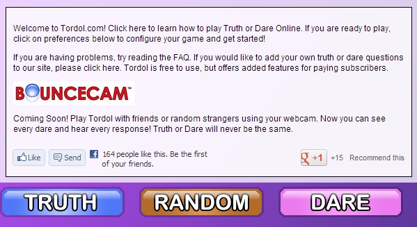 play truth or dare online