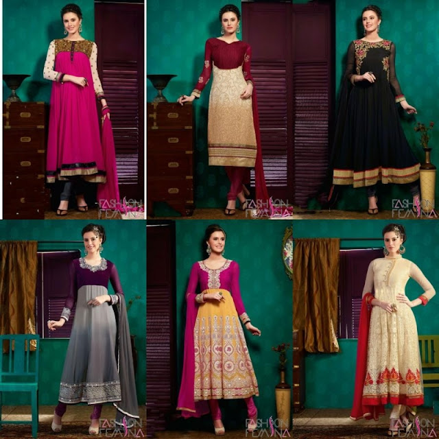 Designer Anarkali Special Collection 2015