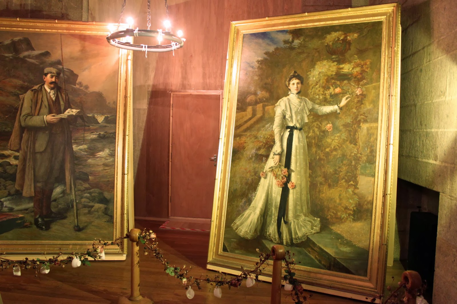 Castle Drogo, Lady Frances, Painting, Julius Drewe