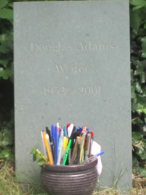 Douglas Adams Grave
