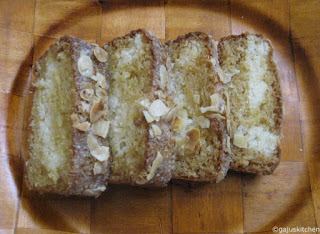 sliced lemon coconut cake