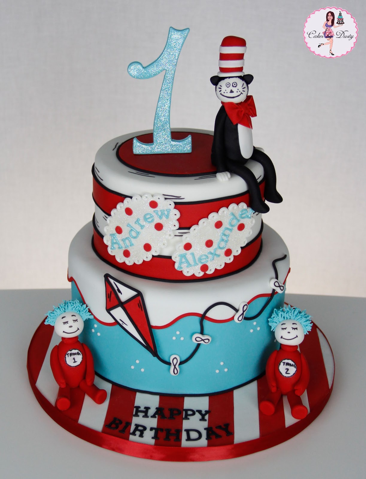 Cakes by Dusty: Andrew & Alexander&rsquo;s 1st Birthday