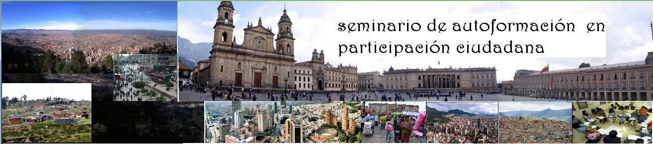 Seminario de autoformación en participación ciudadana