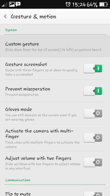 Custom Gesture On Oppo Smartphone Custom Gesture On Oppo Smartphone
