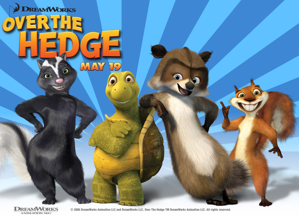 over the hedge