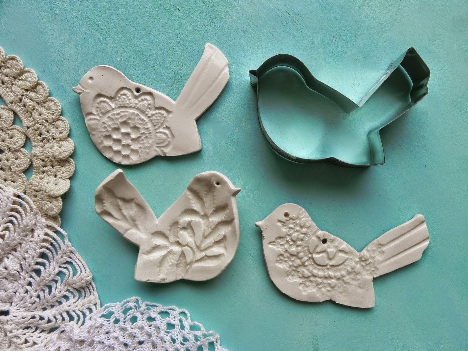 Summerland Cottage Studio Cookie cutters, clay and crochet
