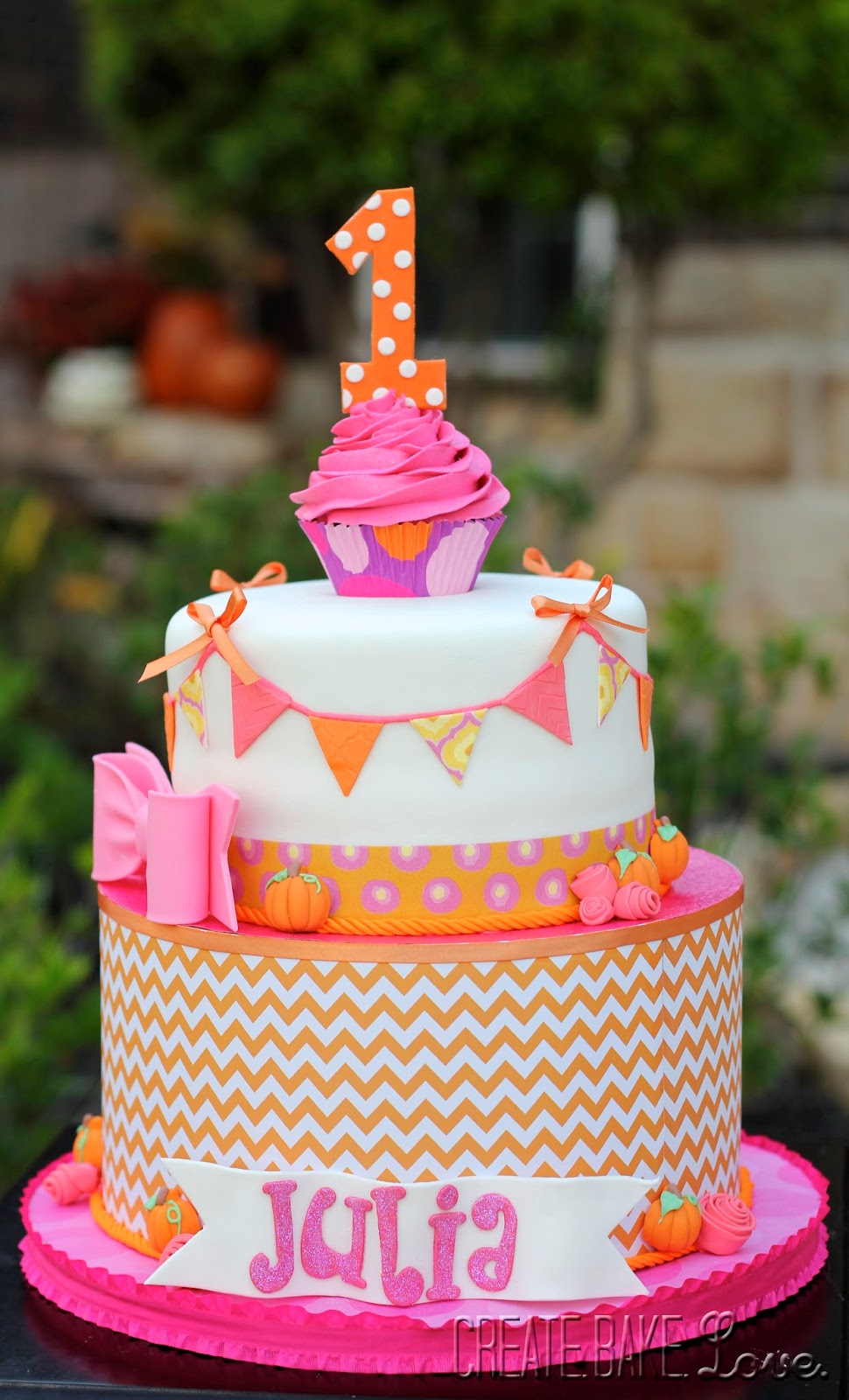 Create. Bake. Love.: Happy First Birthday Julia!