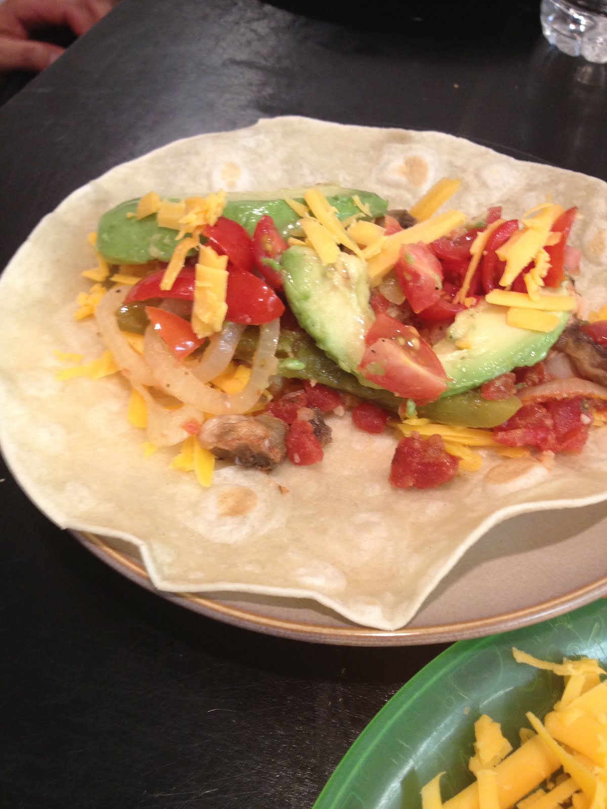 To A Mans Heart & A Womans Thighs Oven Baked Chicken Fajitas