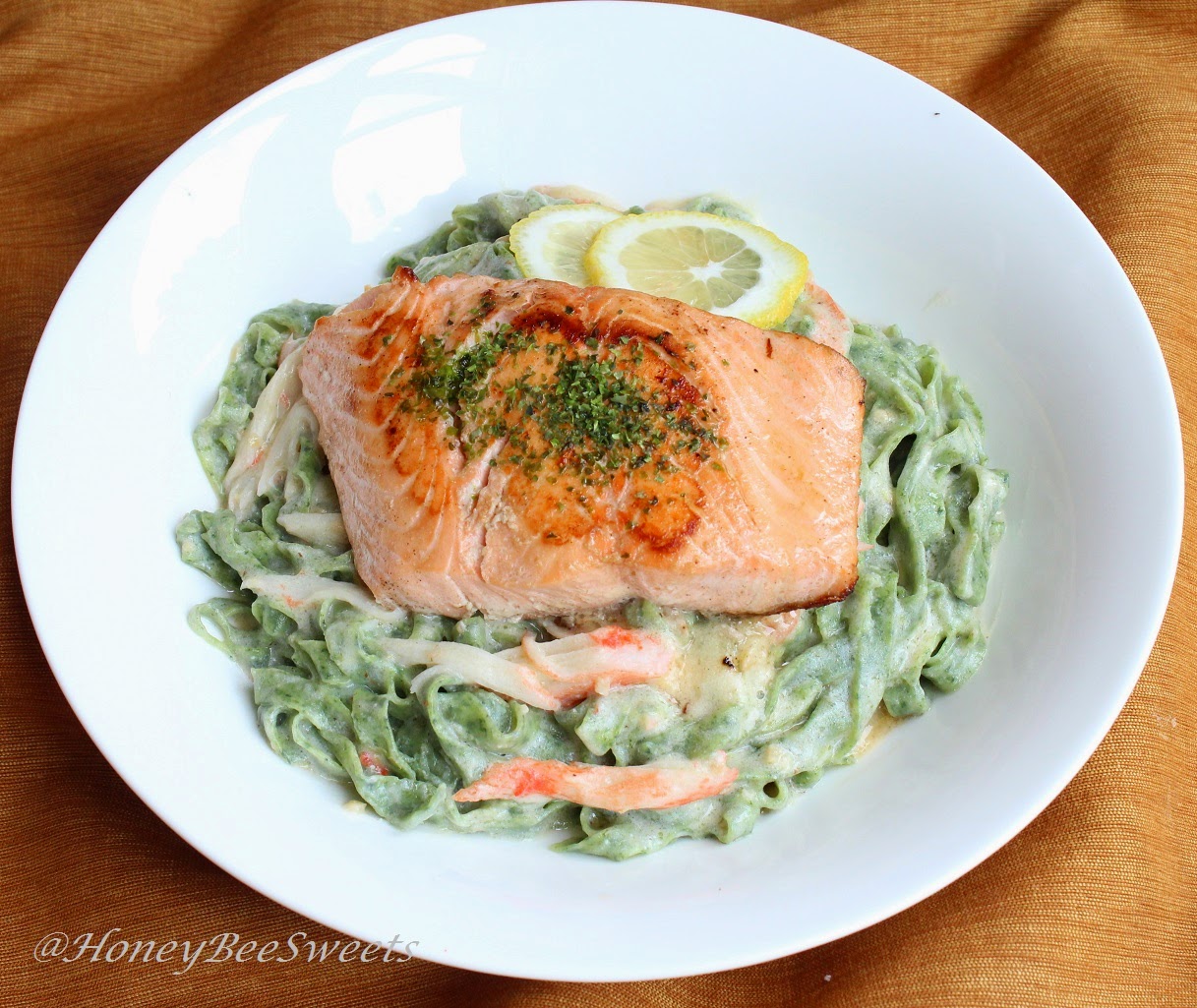 Honey Bee Sweets Fresh Spinach Pasta (Pasta Verde)