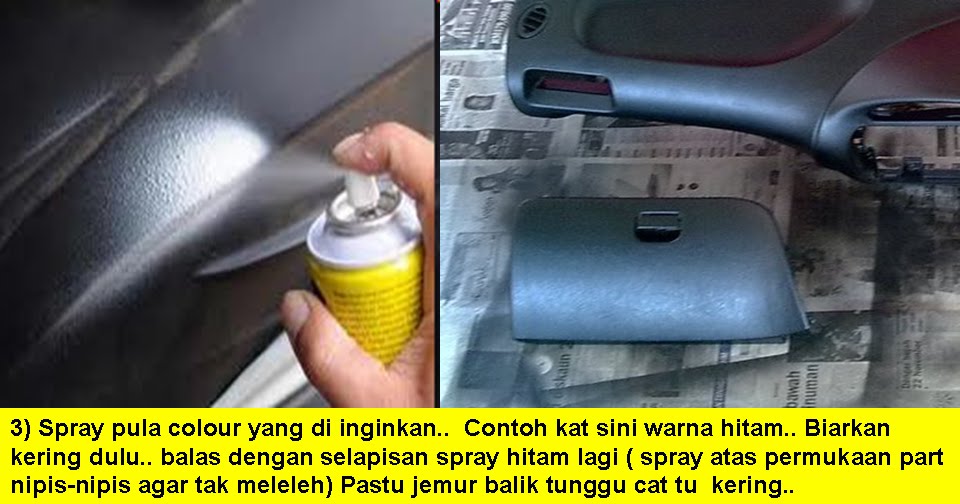Fire Starting Automobil DiY Cat spray dashboard kereta