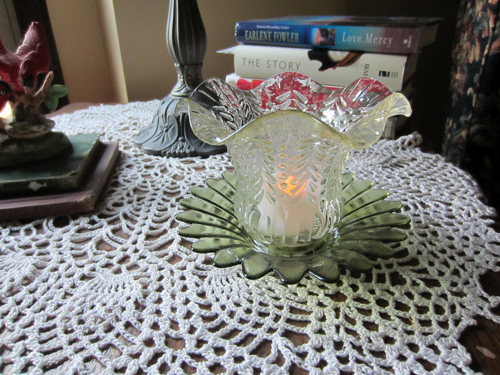 My Patchwork Quilt VOTIVE CANDLE HOLDER