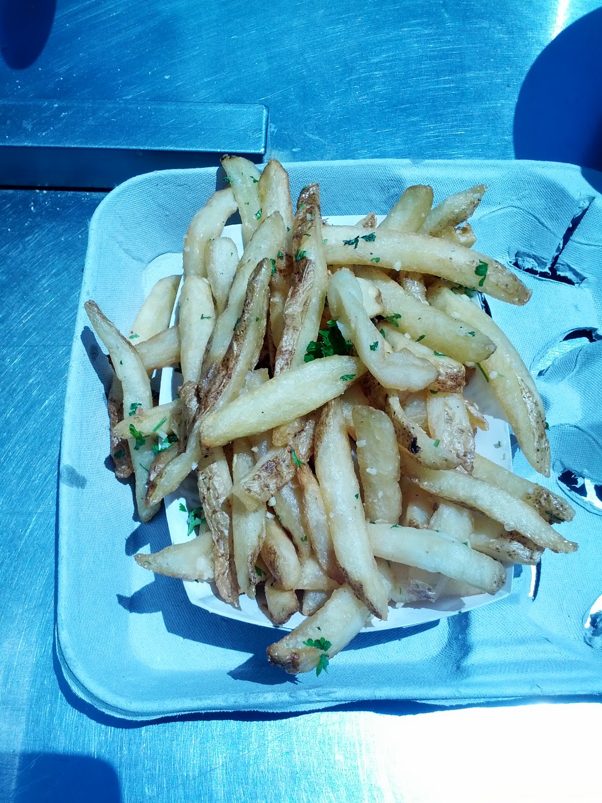 Gilroy Garlic Fries at AT&T Park Julie's Dining Club