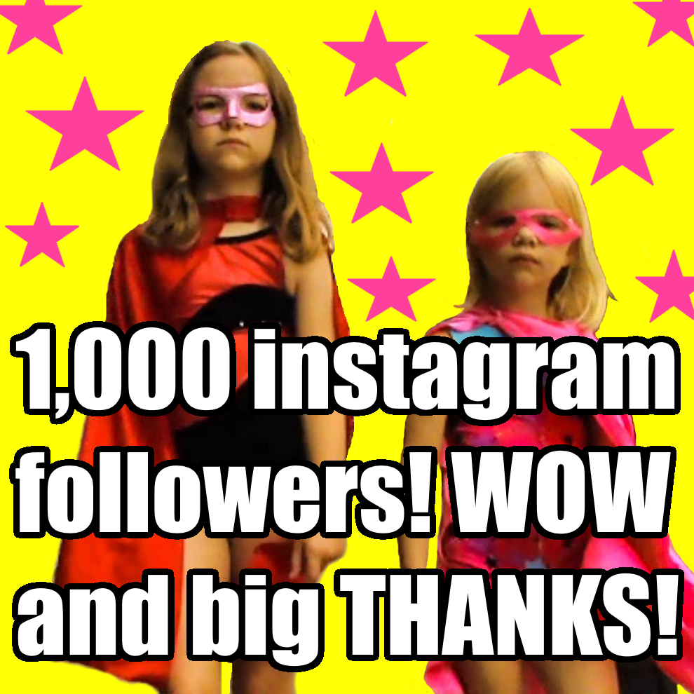 Babyteeth4 Nation!: 1,000 Instagram followers!