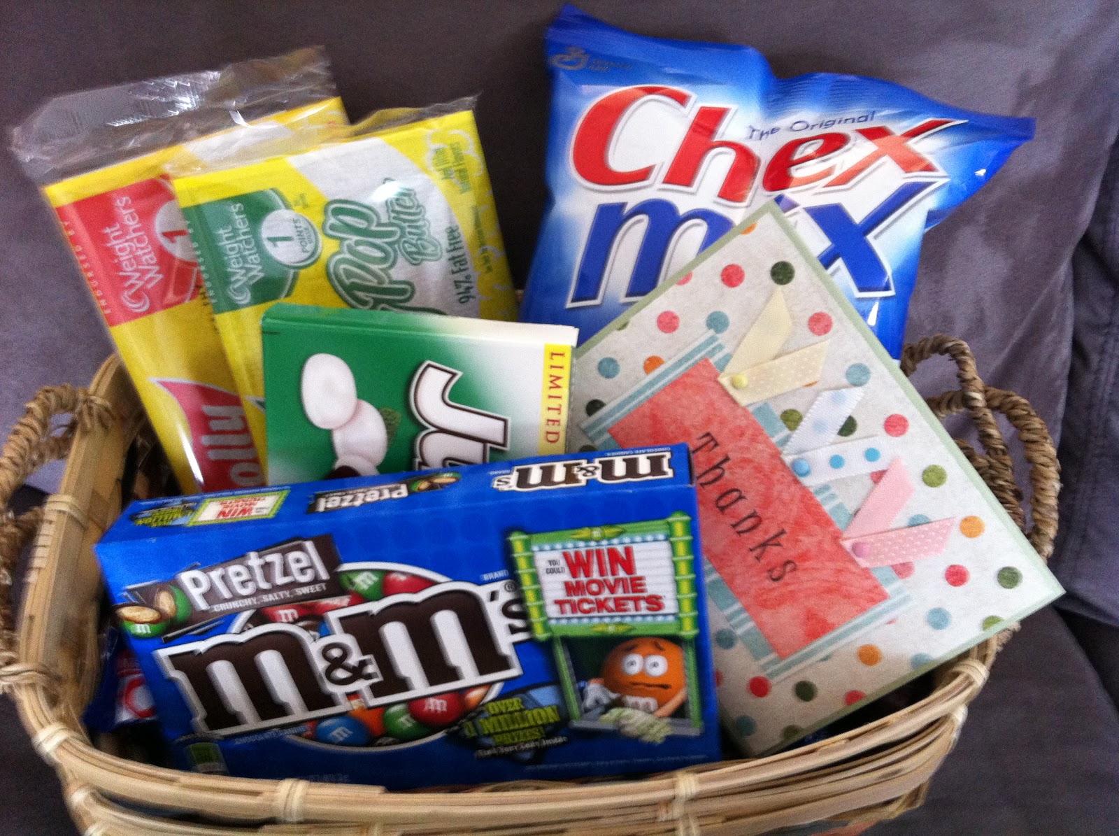 Utah County Mom Thank you basket